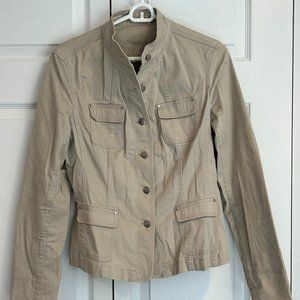 Taupe Military Jacket